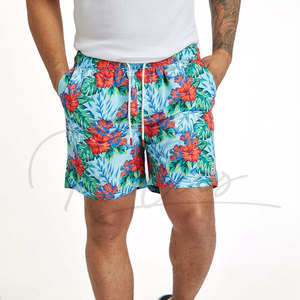 Shorts de bain extensibles pour hommes, sublimation, vente en gros, pour la plage et le surf - Product Image 1