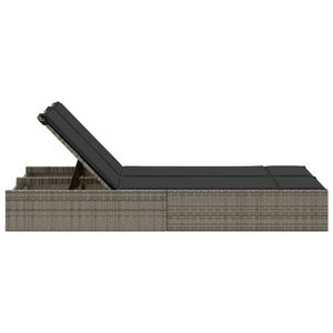Chaise longue double grise - Product Image 4