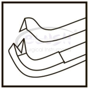 Pinzas Corneales Dentadas Colibri 0.12mm 90 °   Instrumento Quirúrgico Oftálmico de Titanio para Córnea de Blush Surgical - Product Image 6