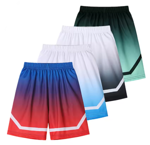 Colorful Summer Casual Sports <b>Shorts</b> Men's Solid Breathable Fashionable Loose-Fit Athletic <b>Shorts</b> Versatile Activewear - Product Image 1
