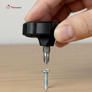 Herramienta Manual LEMATEC para Reparación de Pequeños Electrodomésticos, Destornillador Magnético y Desmagnético con Almacenamiento Interno de Puntas - Product Image 1