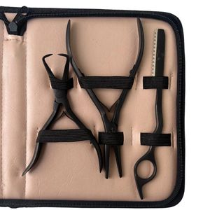 Outils professionnels de pose d'extensions capillaires en métal, revêtement noir, kit micro-liaisons, forte demande, prix de gros - Product Image 6