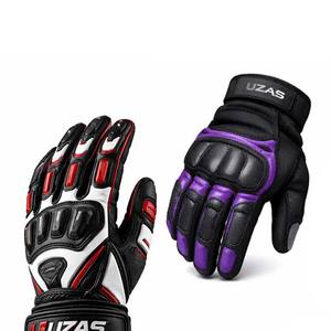 Gants de paintball en cuir et polyester de haute qualité avec grip intégré, prêts pour les jeux de tir en extérieur, sur mesure, antidérapants, avec fermeture auto-agrippante - Product Image 3