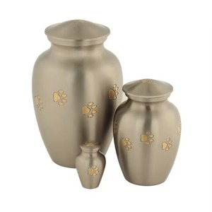 High Strength Aluminum Urn for Human Ashes Adult Storage Container Long Lasting Metal Cremation Urn Adult Ashes <b>Memorial</b> Use - Product Image 3