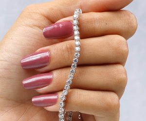Pulsera de tenis de oro blanco de 14K, pulsera de diamantes cultivados en laboratorio de corte redondo de 2.80 MM, mayorista de joyería de diamantes cultivados en laboratorio en India - Product Image 5