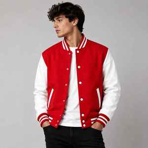 <b>Men's</b> Fashion Varsity Jacket College University Letterman <b>Winter</b> Baseball Jacket Custom Streetwear <b>Coat</b> OEM - Product Image 2