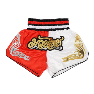 Customized Thai Style <b>Shorts</b> Private Label Production Smooth Satin Material Quick Dry Lightweight Gym Workout <b>Shorts</b> - Product Image 4