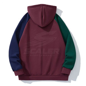 Sweat à capuche oversize en coton mélangé imprimé avec logo personnalisé pour homme – Élégant, à poches, séchage rapide, respirant et confortable - Product Image 2
