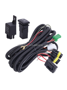 H11 רכב ערפל אור לרתום LED מחוון לרתום חיווט שקע מתג ערכת 12V/40A ממסר עבור טויוטה הונדה LED אור לרתום - Product Image 2