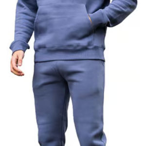 Survêtement personnalisé pour homme en coton et polyester, style streetwear, fabriqué au Pakistan, motif uni, design imprimé hiver, léger et respirant - Product Image 3