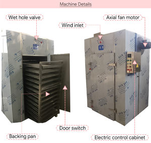 Séchoir à herbes industriel de haute qualité/Machine de séchage de fruits industrielle/Séchoir à plateaux industriel - Product Image 3