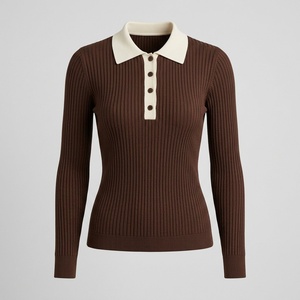 Camisetas polo elásticas al por mayor para mujer, camisetas polo ligeras para minoristas y boutiques deportivas estadounidenses - Product Image 6