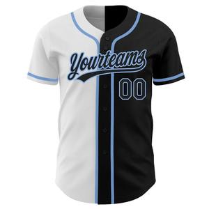 Maillot de baseball pour homme, imprimé par sublimation, brodé, t-shirt de baseball à boutons, chemise de baseball rayée à manches courtes, personnalisable pour enfants - Product Image 5