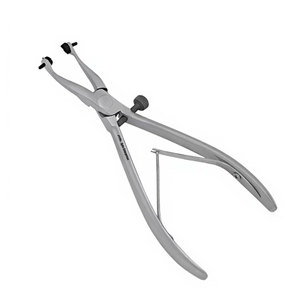Pinzas para Retirar Coronas Dentales de 6.25 Pulgadas con Almohadilla de Goma Suave, Alicates de Ortodoncia de Acero Inoxidable Alemán - Product Image 2