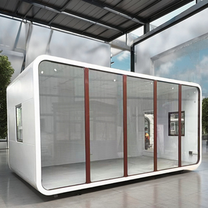 Portable Écologique Préfabriqué Petite Maison En Gros Espace Capsule Hôtel Chambre Utilisation Hôtels Magasins En Acier Villa Déménagement - Product Image 4