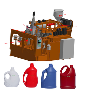 Machine de soufflage de bouteilles en PEHD entièrement électrique SAVY 1-20L, 150 bouteilles/h, machine de fabrication de bouteilles en plastique, service ODM OEM - Product Image 1