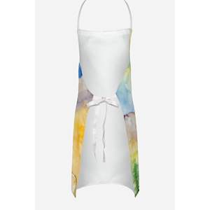 Oregon Western Meadowlark Grand tablier de cuisine multicolore unisexe pour la cuisson, l'artisanat et le jardinage-pour adultes et hommes femmes - Product Image 4