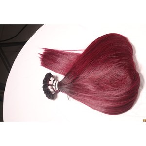 Extensions de cheveux 100% cheveux humains vietnamiens, mèches plates, blond cendré marron, soyeuses, brillantes, double trame, qualité supérieure - Product Image 3