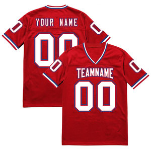 Maillot de football américain personnalisé en gros, broderie du nom et du numéro de l'équipe, chemise de football cousue, maillot de rugby brodé - Product Image 4