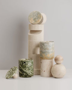 Support en marbre émeraude de luxe, décoration en marbre vert naturel pour la maison, le bureau, la salle de bain, l'hôtel - Product Image 3