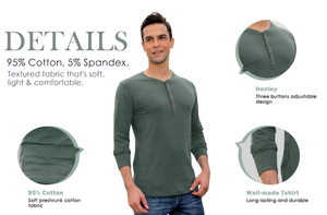 Camisa Casual de Algodón 100% para Hombre, Estilo Clásico, Manga Corta, Cierre de Tres Botones, Secado Rápido, Corte Holgado Regular para Uso Diario en Verano - Product Image 4