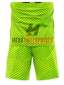Uniforme de Fútbol Personalizado Ligero para Verano, Impresión por Transferencia de Calor en la Parte Delantera, 100% Poliéster, Alta Calidad, Secado Rápido, Cintura Elástica - Product Image 3