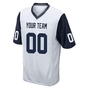 New Style American Football Sports Jersey Custom Design Polyester Sportswear Short Sleeve Football Game Practice Jersey - Product Image 4