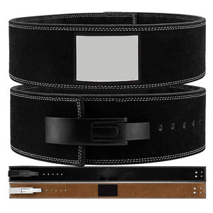 Hot Selling High Quality Weightlifting Lever Gym Belt Custom Logo Weight Lifting Belt - Product Image 1