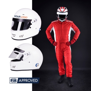 TBRACING HE-02 Nuevo Casco de Carreras Profesional Integral, Certificado FIA/Snell, Forro Ignífugo, 1750g, OEM, ODM, Venta al Por Mayor - Product Image 3