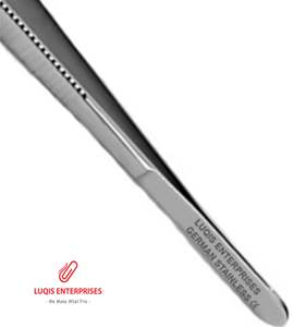 Pinzas Nelson para tejidos delicados, 6x7 dientes, instrumento quirúrgico de acero inoxidable, pinzas médicas de precisión - Product Image 3