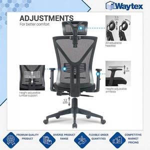 Exhibiting Highest Standard Soft-Touch Armrests BAKURA Professional Ergonomic <b>Mesh</b> <b>Office</b> <b>Chair</b> at Wholesale Market Price - Product Image 3