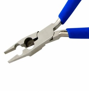 Pince à boucler à 6 étapes de 5,8 pouces pour la fabrication de bijoux, le gainage de fil, les anneaux de jonction, les attaches d'oreilles, les bélières et les loisirs créatifs - Product Image 6