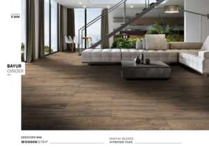 กระเบื้องดิจิตอลเคลือบเงาคุณภาพพรีเมียม ขนาด 200x1200 มม. วัสดุปูพื้นพอร์ซเลนแบบแผ่น สำหรับตกแต่งบ้านและอาคารพาณิชย์สไตล์ร่วมสมัย - Product Image 5