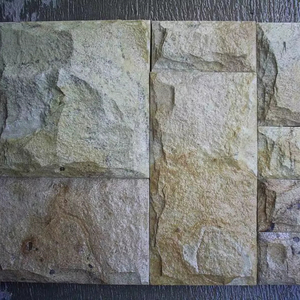 Revestimiento de Pared Exterior de Palimanan Amarillo Natural, Acabado de Superficie Desgastada, para Uso en Hoteles - Product Image 2