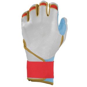 Gants de frappeur de baseball personnalisés pour hommes, en cuir, antidérapants, pour droitier, adultes, doux, confortables, gants de sport professionnels - Product Image 5