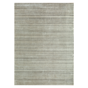 Tapis rectangulaire fait main en laine et viscose, tissé à la main, tapis de sol texturé doux de qualité supérieure, tapis décoratif d'intérieur - Product Image 4