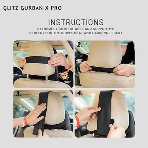 Oreiller de voiture pour la conduite-Oreiller de voiture en mousse à mémoire de forme pour siège de conduite pour le soutien cervical et le soulagement des douleurs cervicales - Product Image 6