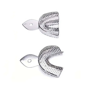 Nuevo Modelo de Bandeja Dental Impresionable con Borde Sólido Regular, Herramientas Dentales, Productos Dentales, Fabricado en Acero Inoxidable, Certificado CE - Product Image 3
