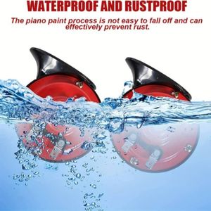 Clacson ad aria super potente e impermeabile per moto, auto, camion, SUV, barca - Clacson per veicoli - Product Image 6