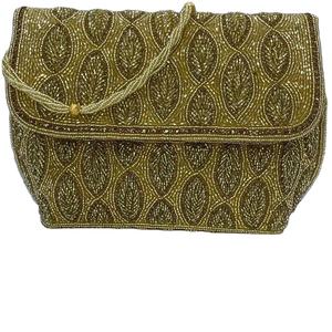 Elegant Metal <b>Crystal</b> Evening Purse Fashionable Satchel with Bracelet Handle & Chain Strap for Weddings & Parties Bridal Clutch - Product Image 1