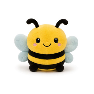 Juguete Masticable para Perros de Felpa Suave de Algodón Honeybee - Juguete Interactivo con Sonido para Aliviar la Ansiedad, Duradero, Tamaño Mediano, para Cachorros en Fase de Dentición - Product Image 1