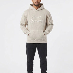 Sudadera con Capucha Premium con Estampado Puff, Mezcla de Algodón Grueso, Corte Holgado, Estilo Urbano para Uso Diario - Product Image 5
