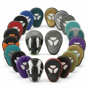 Guantes de Boxeo de Cuero 100% de Alta Calidad con Almohadillas de Espuma Progresiva de Alta Densidad, Palma Ergonómica Reforzada y Absorción de Humedad - Product Image 1