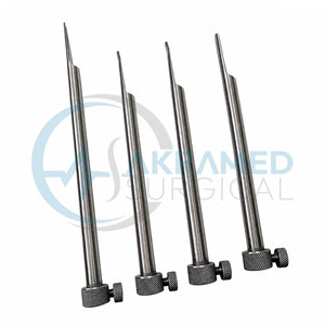 Juego de 4 Retractores de Espina Dorsal de Acero Inoxidable para Cirugía Endoscópica, Instrumentos Reutilizables con Certificación CE - Product Image 4