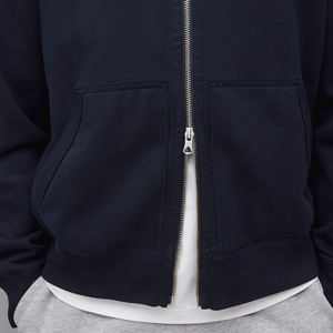 Diseño de mangas largas con logotipo personalizado y capucha con cobertura cómoda / Sudadera con capucha para hombre con puños acanalados a precio económico - Product Image 6