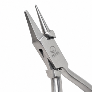 Heavy Duty Flat Nose Jewelry Pliers 13.5cm Stainless Steel Beading <b>Wire</b> Wrapping Tool for Jewelry Making <b>Craft</b> Repair and Jewele - Product Image 3