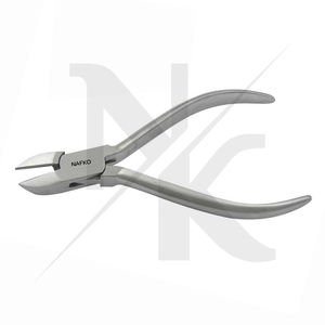 Premium Quality 130mm Stainless Steel Side <b>Cutter</b> for Jewelry Making DIY Micro Crafts Smooth Jaws Spring Matt Finish Circlip - Product Image 2
