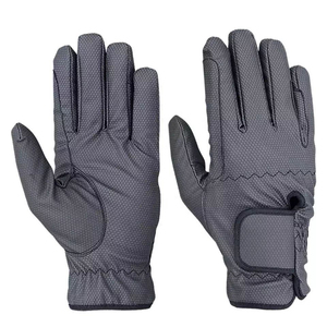 Nuevos Guantes Ecuestres Profesionales de Invierno de Cuero Unisex con Logotipo Personalizable, de Alta Calidad, Color Sólido, en Venta - Product Image 5