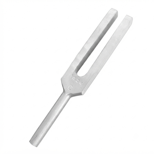 Diapasón (C 1024) con Pesas Fijas, Acero Inoxidable No Magnético, Sólido, Certificado ISO, Reutilizable y Esterilizable - Product Image 1