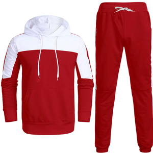 Ensemble de survêtement pour homme en gros, design personnalisé, sweat à capuche et pantalon de jogging, deux pièces, en vente - Product Image 1